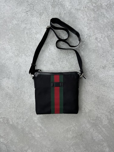 Borsa gucci messenger nera - gucci,