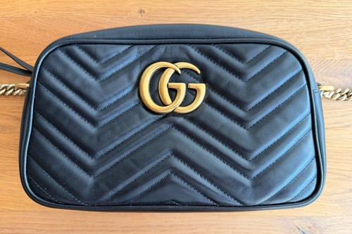 Borsa tracolla gucci gg - a,
