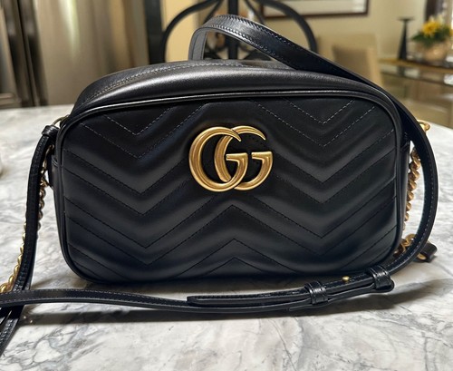 Gucci marmont tracolla piccola - gucci,