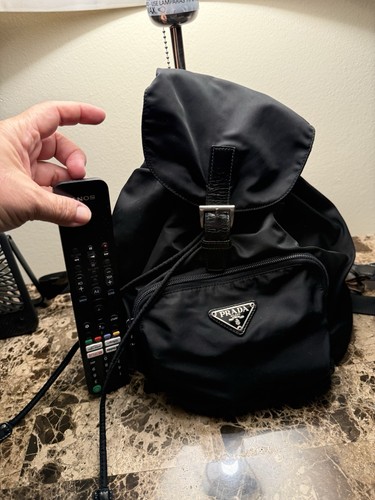 Zaino gucci nylon nero - in,