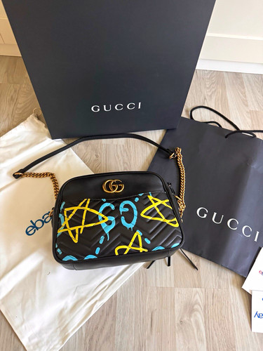 Gucci marmont ghost - ghost, borsa