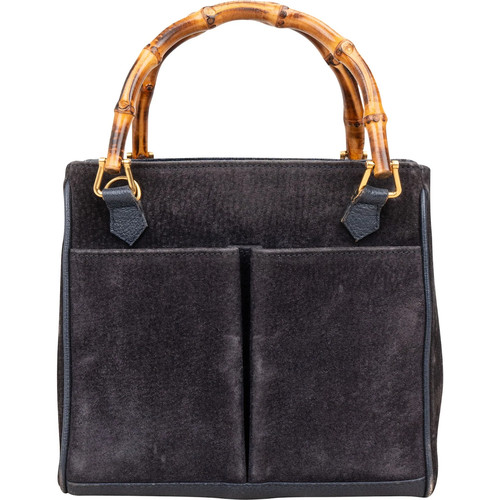 Borsa mano gucci scamosciata - a,