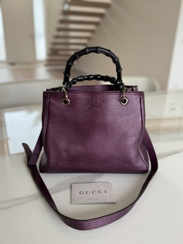 Gucci shopper bambù - shopper,