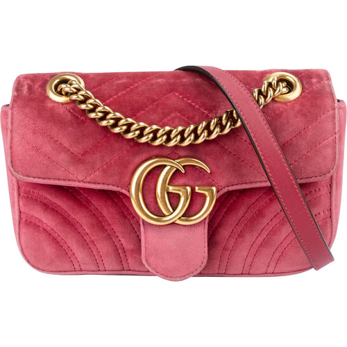 Borsa gucci matelassé velvet - gucci,